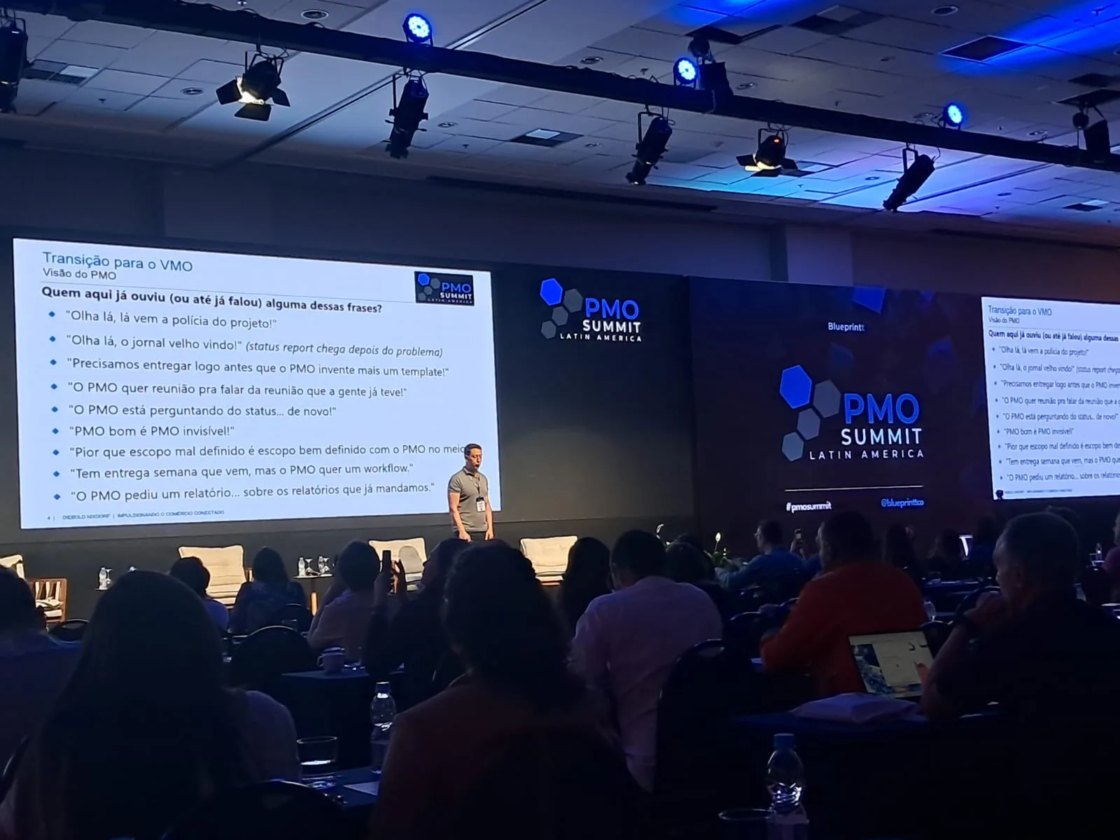 Fernando Schmidt no palco